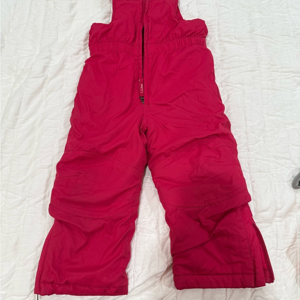 L.L. Bean toddler snow Bib
